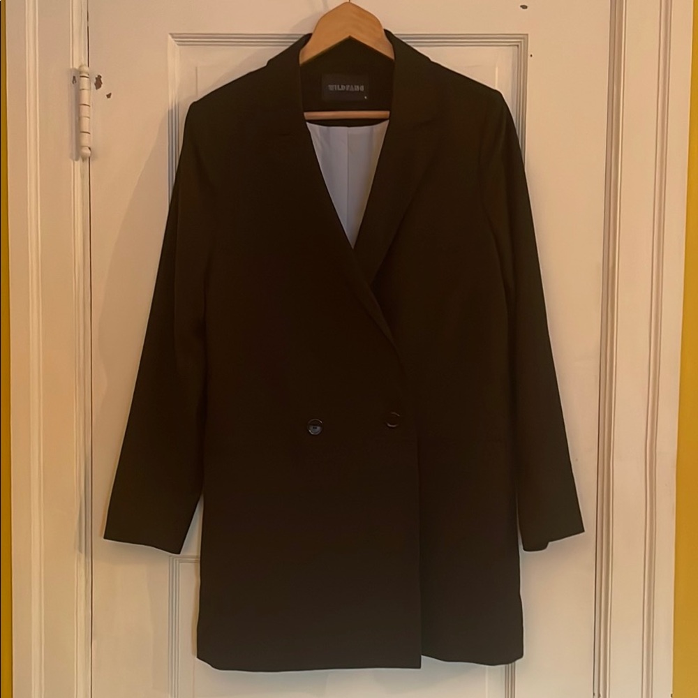 The Wildfang Suit Jacket / Blazer - Double Breasted in black